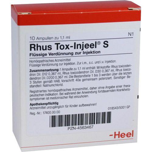 Rhus Tox 10 Ampoules-Urenus