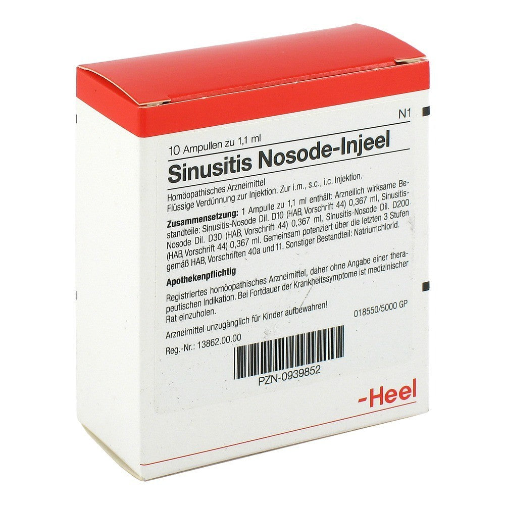 Sinusitis Nosode 10 Ampoules-Urenus