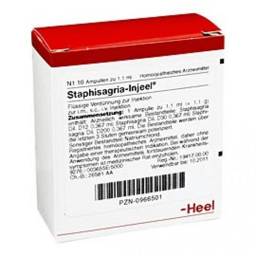 Staphisagria Injeel 10 Ampoules-Urenus