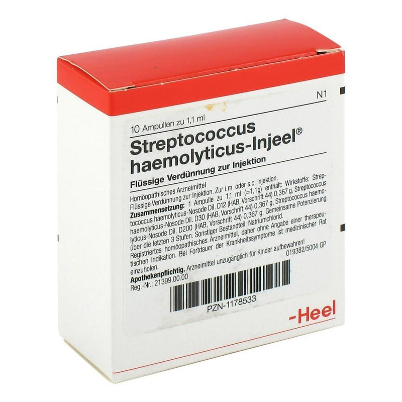 Streptococcus Haemolyticus 10 Ampoules-Urenus