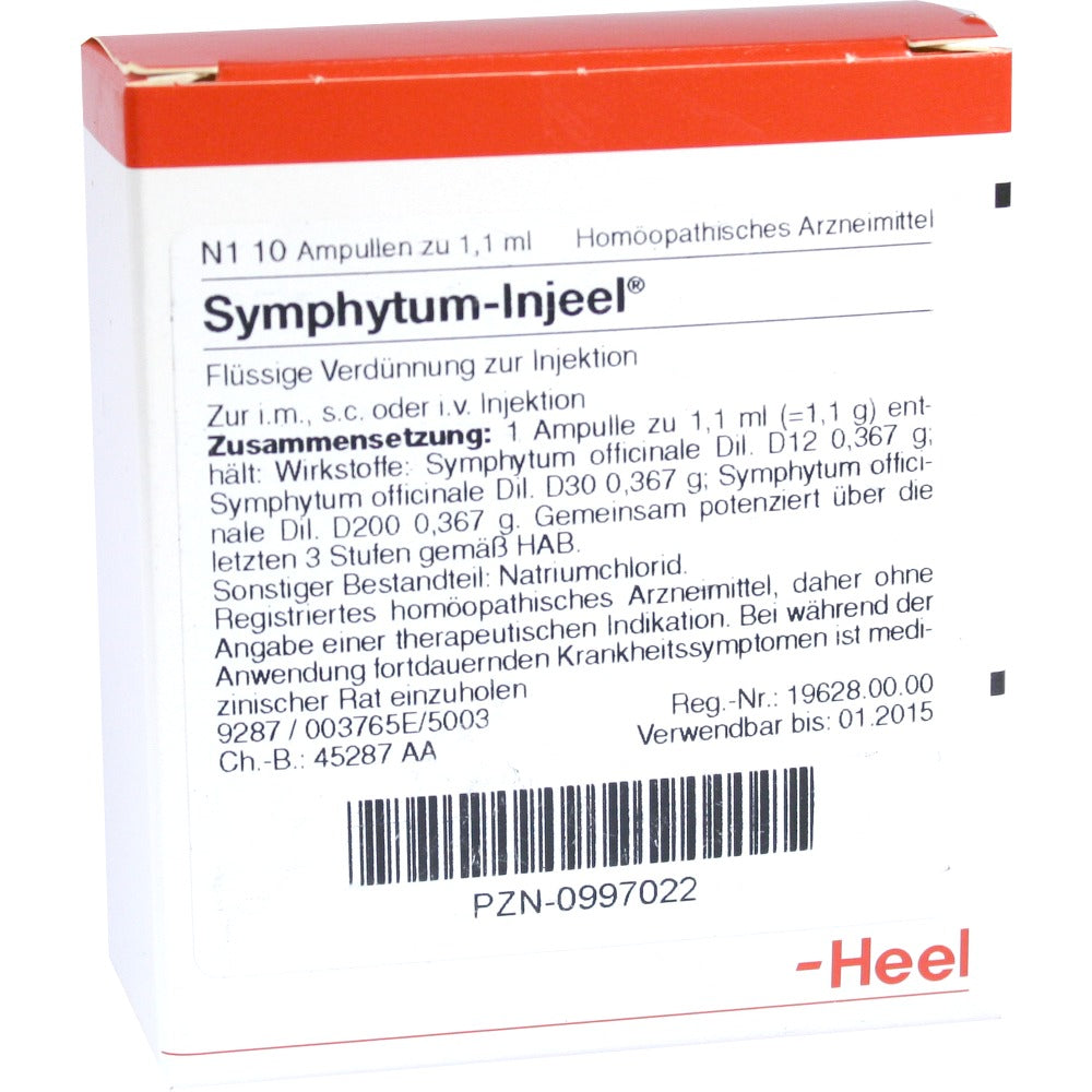 Symphytum 10 Ampoules-Urenus