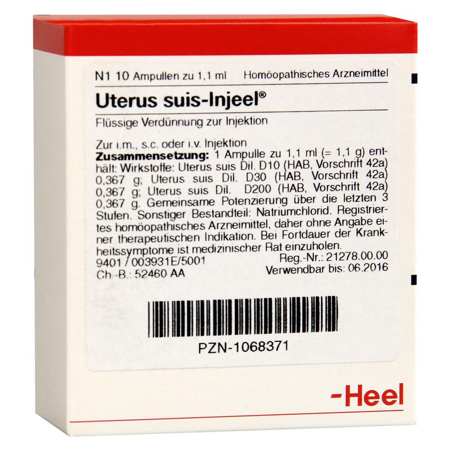 Ureter Suis injeel 10 Ampoules-Urenus