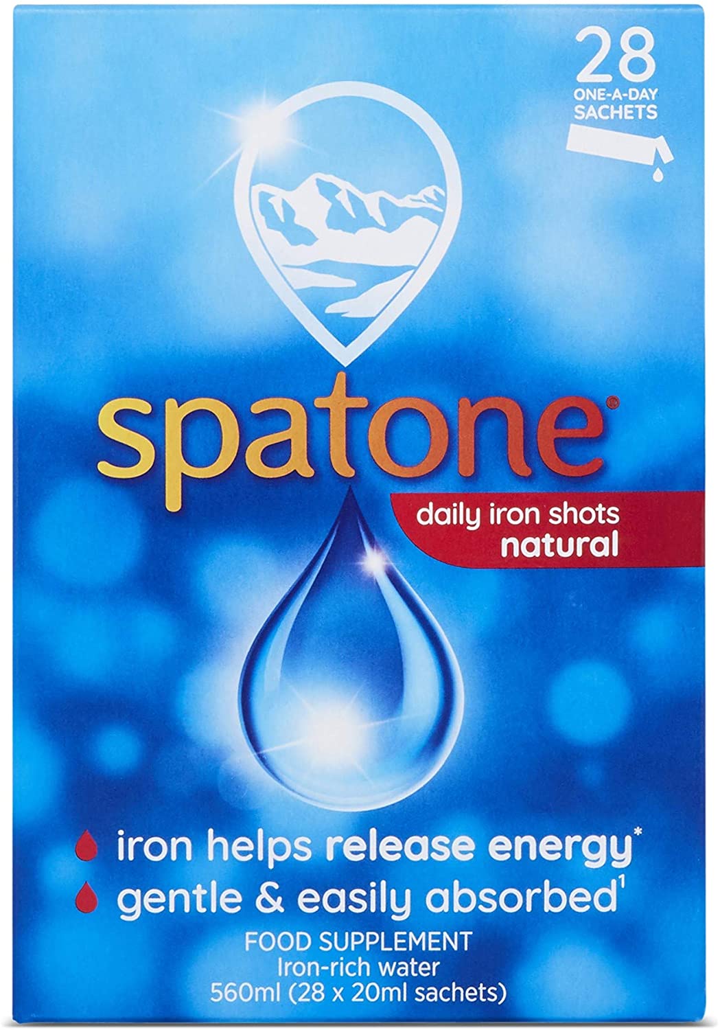 Spatone 100% natural iron supplement 28 day