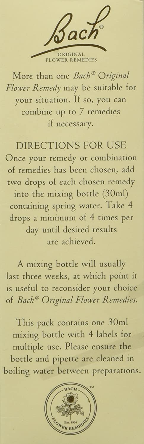 Bach Flower Mixing Bottles