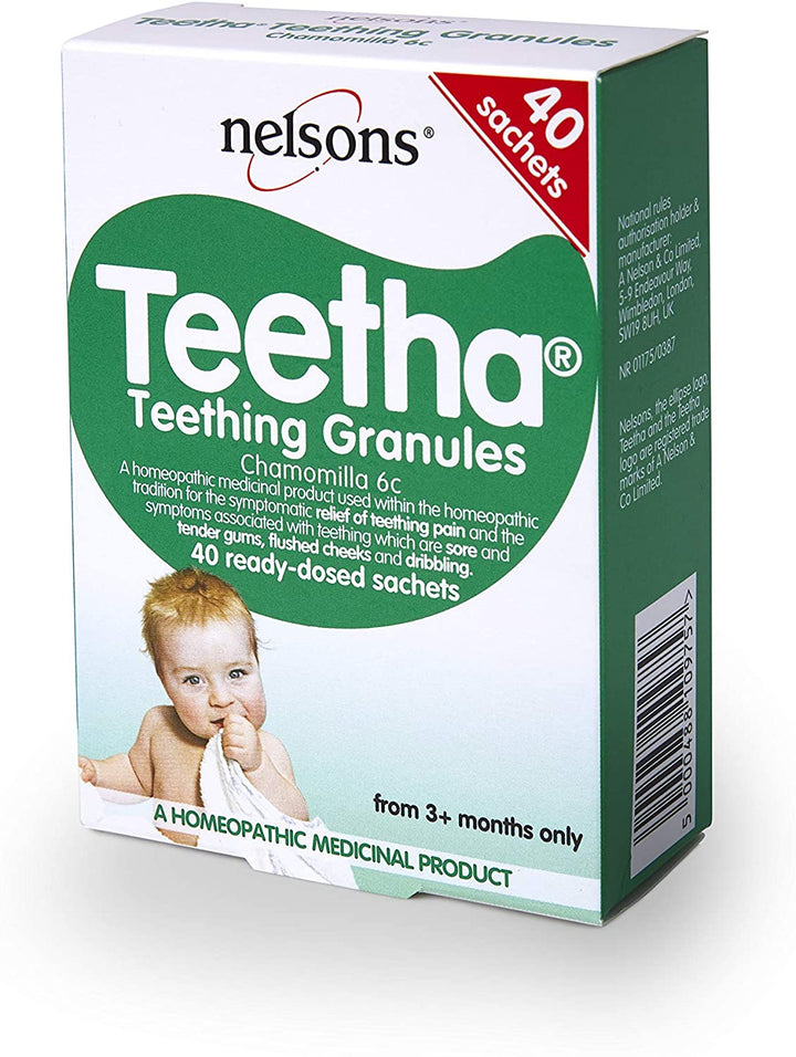 Nelsons Teetha Granules 40 Pack