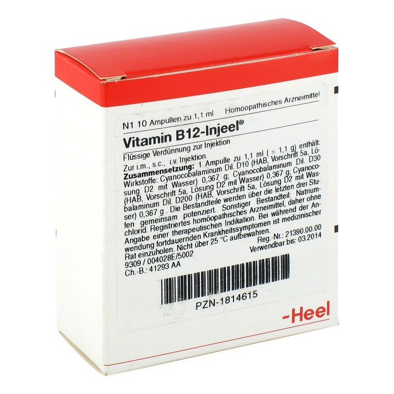 Vitamin B12 Injeel 10 Ampoules-Urenus