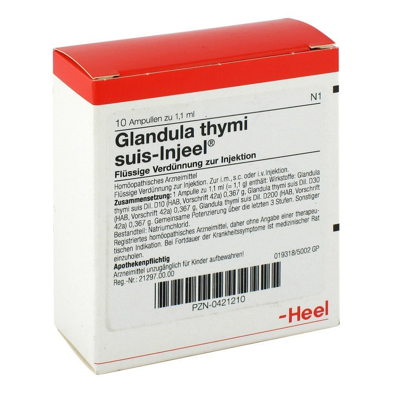 Glandula Thymi Suis Injeel 10 Ampoules-Urenus