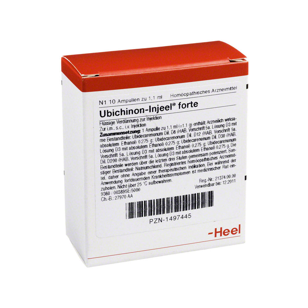 Ubichinon Injeel Forte 10 Ampoules-Urenus