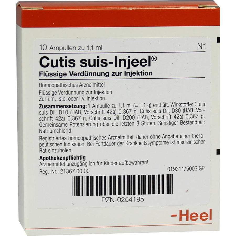 Cutis Suis 10 Ampoules-Urenus