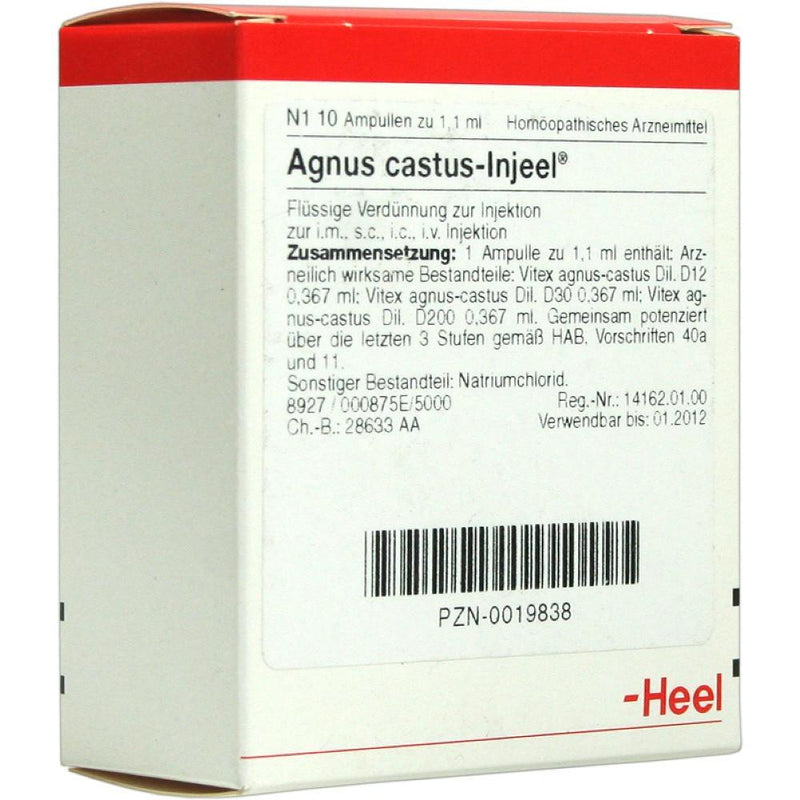 Agnus Castus 10 Ampoules-Urenus