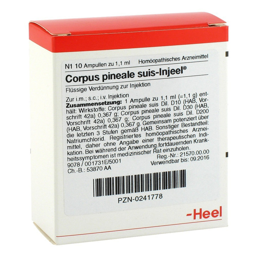 Corpus Pineale Suis 10 Ampoules-Urenus