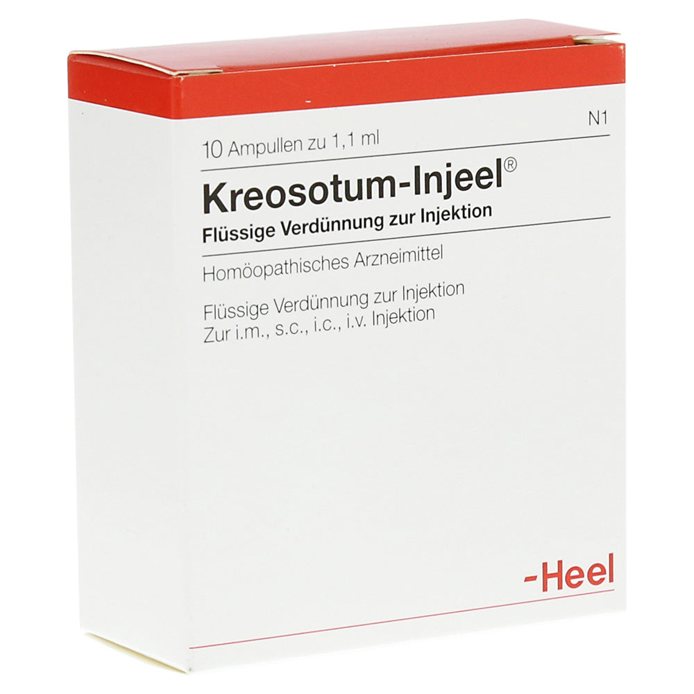 Kreosotum Injeel 10 Ampoules-Urenus