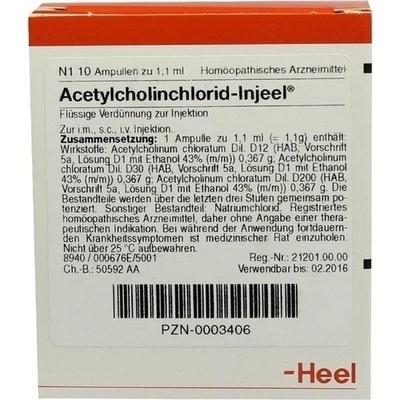 Acetylcholinchlorid 10 Ampoules-Urenus