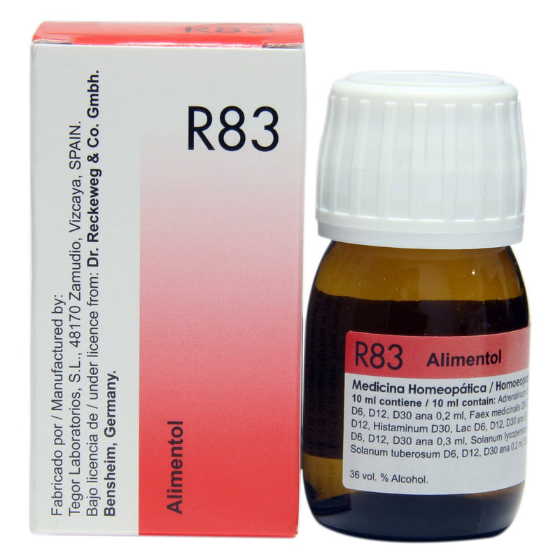 R83 Tegor Bio 83 Food- Allergy Drops 30ml-Urenus