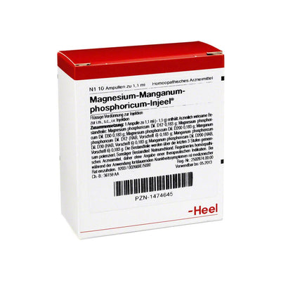 Magnesium Manganum Phosphoricum 10 Ampoules-Urenus