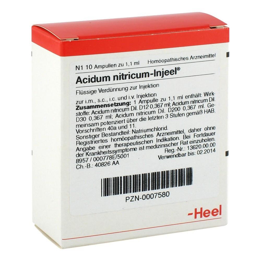 Acidum Nitricum 10 Ampoules-Urenus