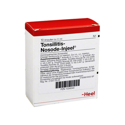 Tonsillitis Nosode 10 Ampoules-Urenus