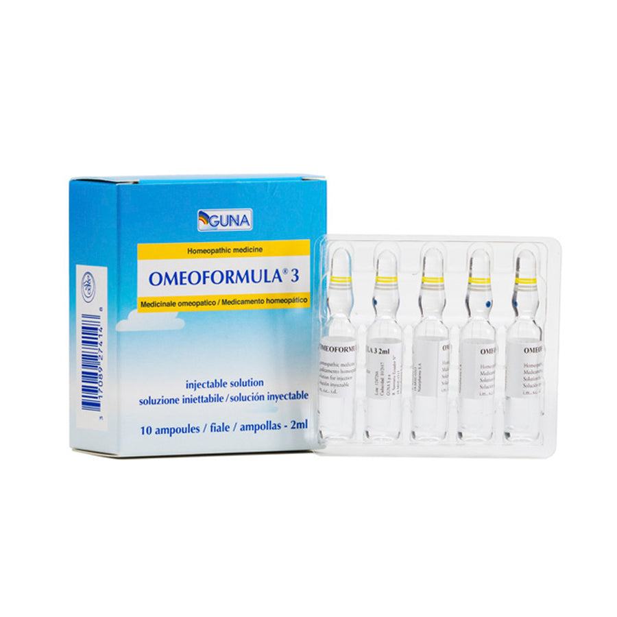 OMEOFORMULA 3 TISSUE TONE Pack of 10 Ampoules of 2ml-Urenus