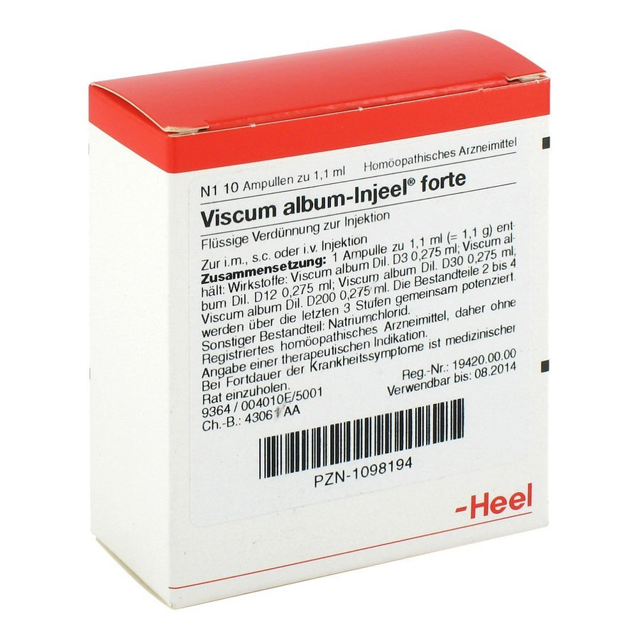 Viscum Album FORTE 10 Ampoules-Urenus