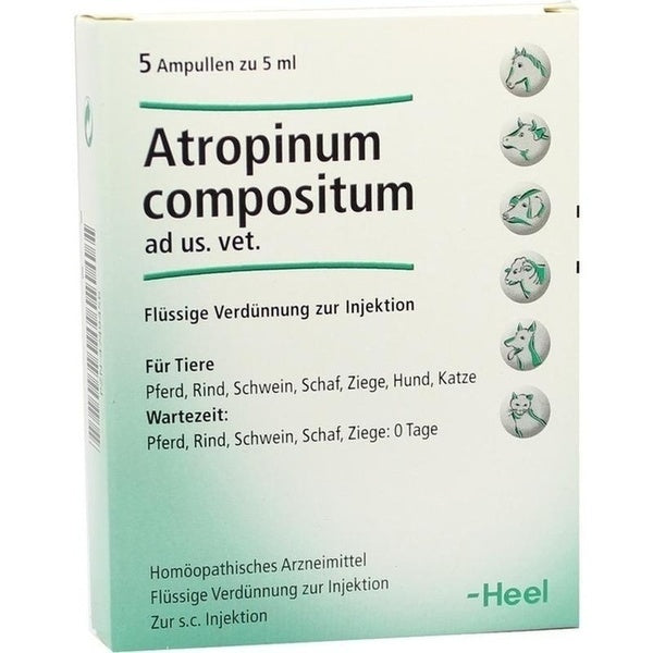 Atropinum Comp ad us VET 5ml 5 Ampoules-Urenus