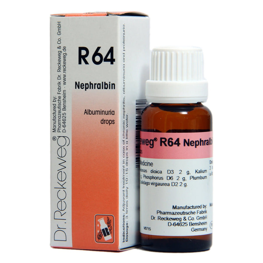 R64 Excessive protein in urine Drops 50ml-Urenus