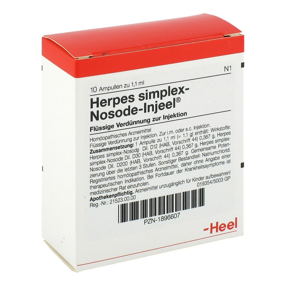 Herpes Simplex Nosode 10 Ampoules-Urenus