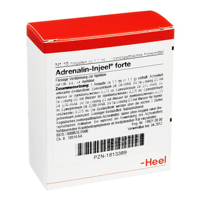 Adrenalin Injeel Forte 10 Ampoules-Urenus