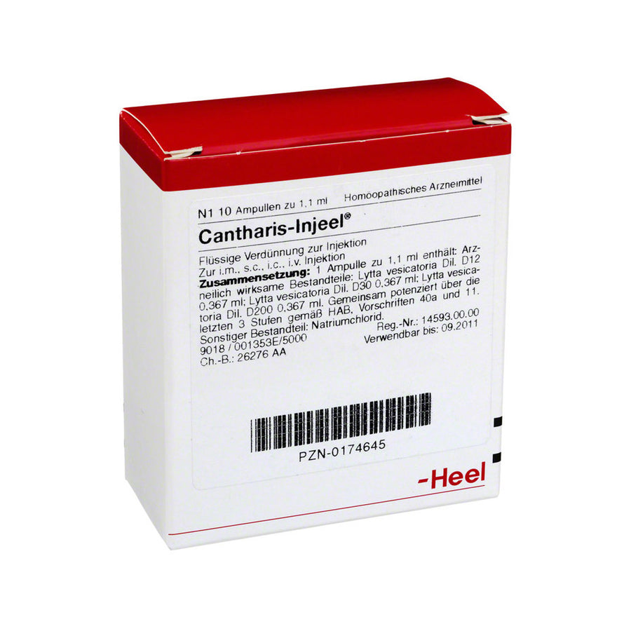 Cantharis Injeel 10 Ampoules-Urenus