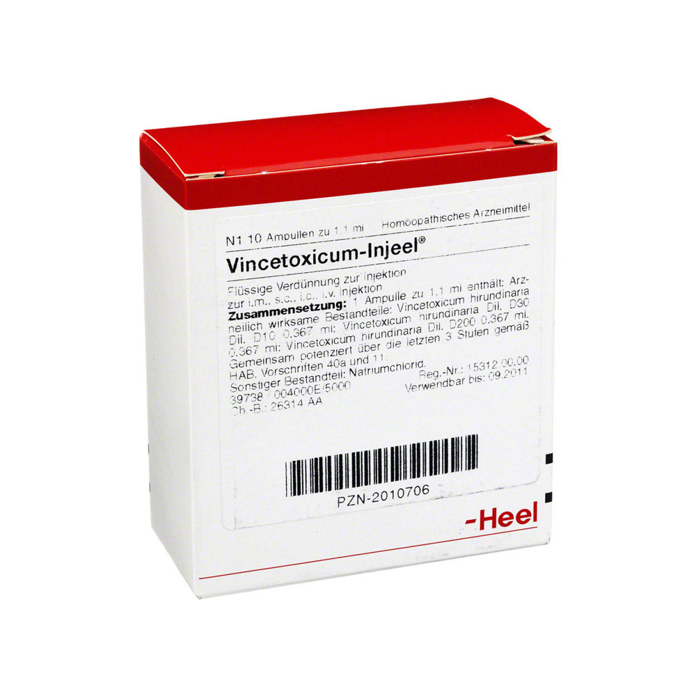 Vincetoxicum Injeel 10 Ampoules-Urenus